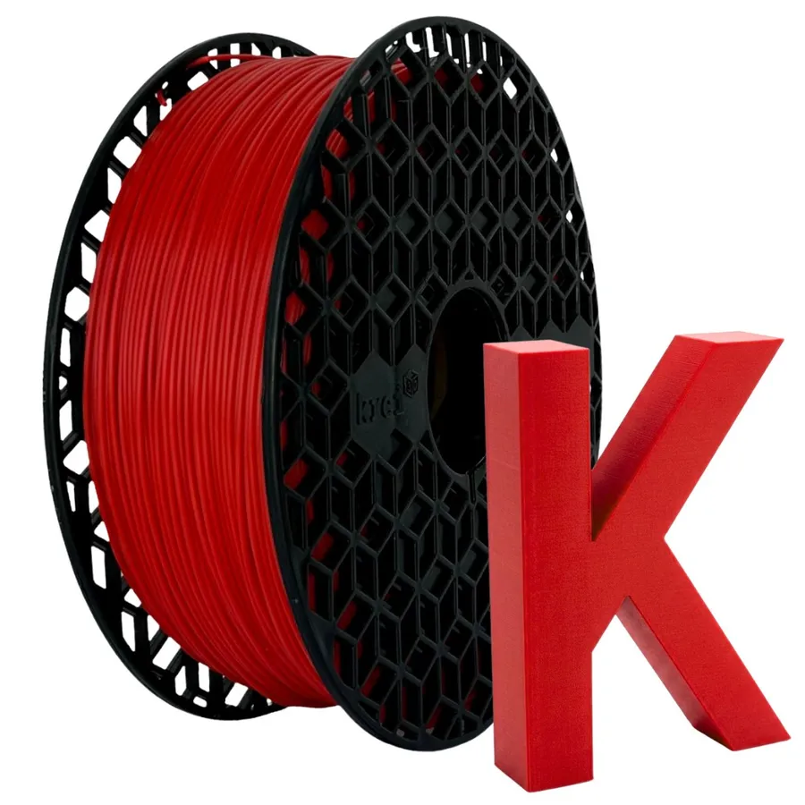 Filamento Impressão 3D Krei Pla Revolution Vermelho 1,75Mm 1Kg