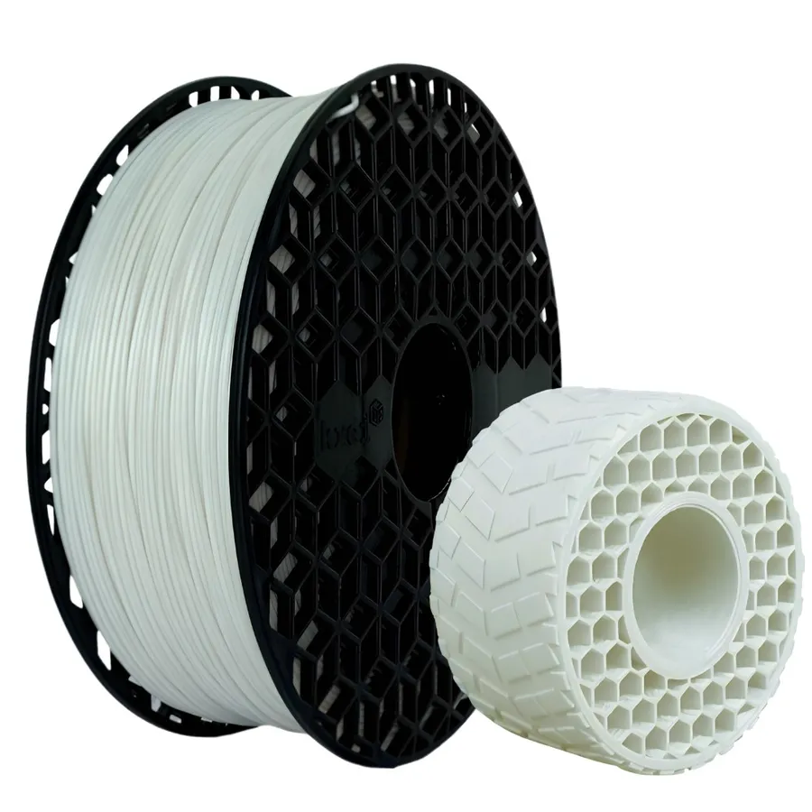 Filamento Impressão 3D Krei TPU-X HF 95A Branco 1,75Mm 750GR