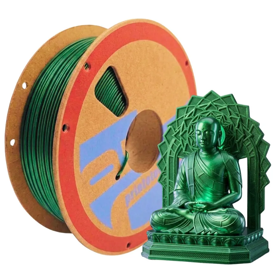 Filamento Impressão 3D PrintaLot PLA Kryptonita Metalizado 1kg