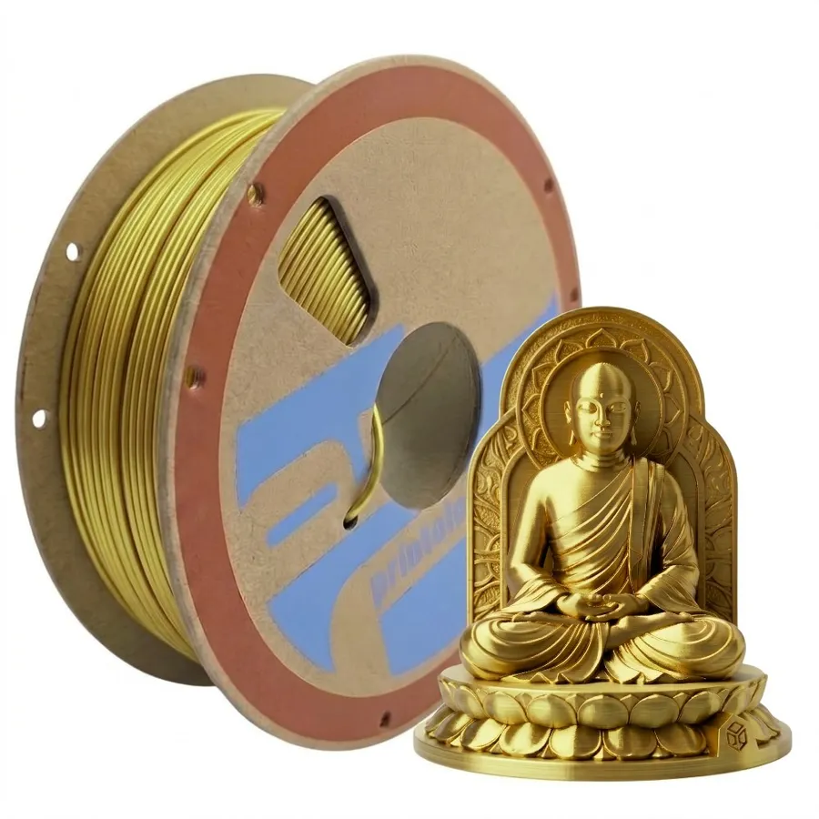 Filamento Impressão 3D PrintaLot PLA Metalizado Ouro 1kg