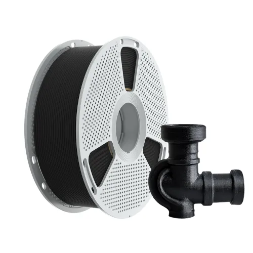 Filamento Impressão 3D Sunlu Nylon PA6 Carbono CF Preto 1kg
