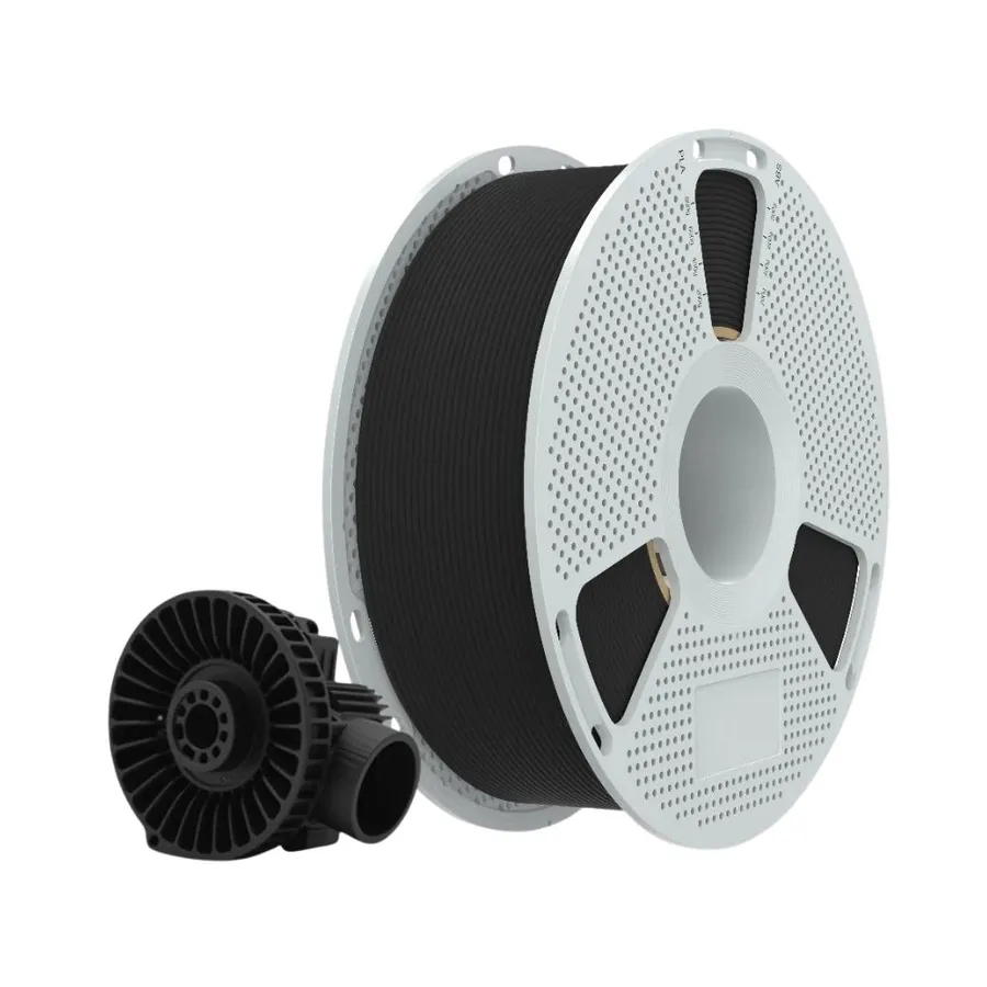 Filamento Impressão 3D Sunlu PA6 Nylon Fibra de Vidro GF Preto 1kg