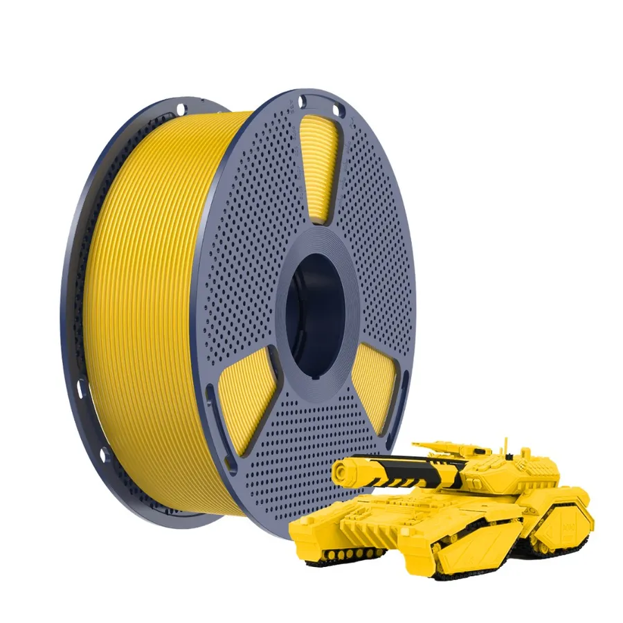 Filamento Impressão 3D Sunlu Pla Amarelo Vivo 1kg