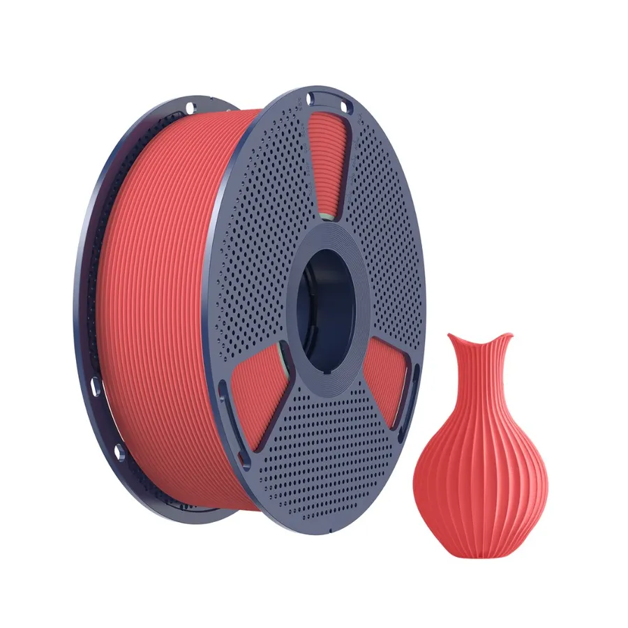 Filamento Impressão 3D Sunlu Pla Classic Vermelho Cereja 1kg