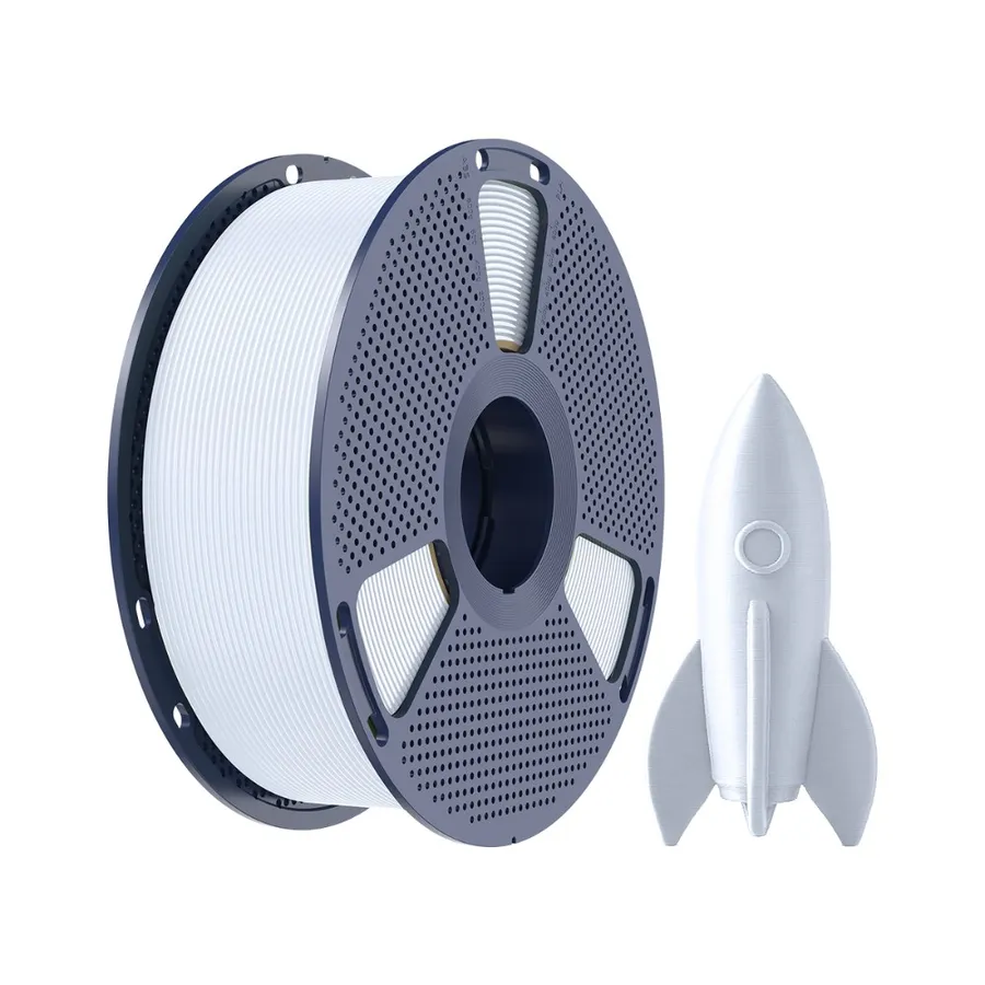 Filamento Impressão 3D Sunlu Pla High Speed Branco 1kg