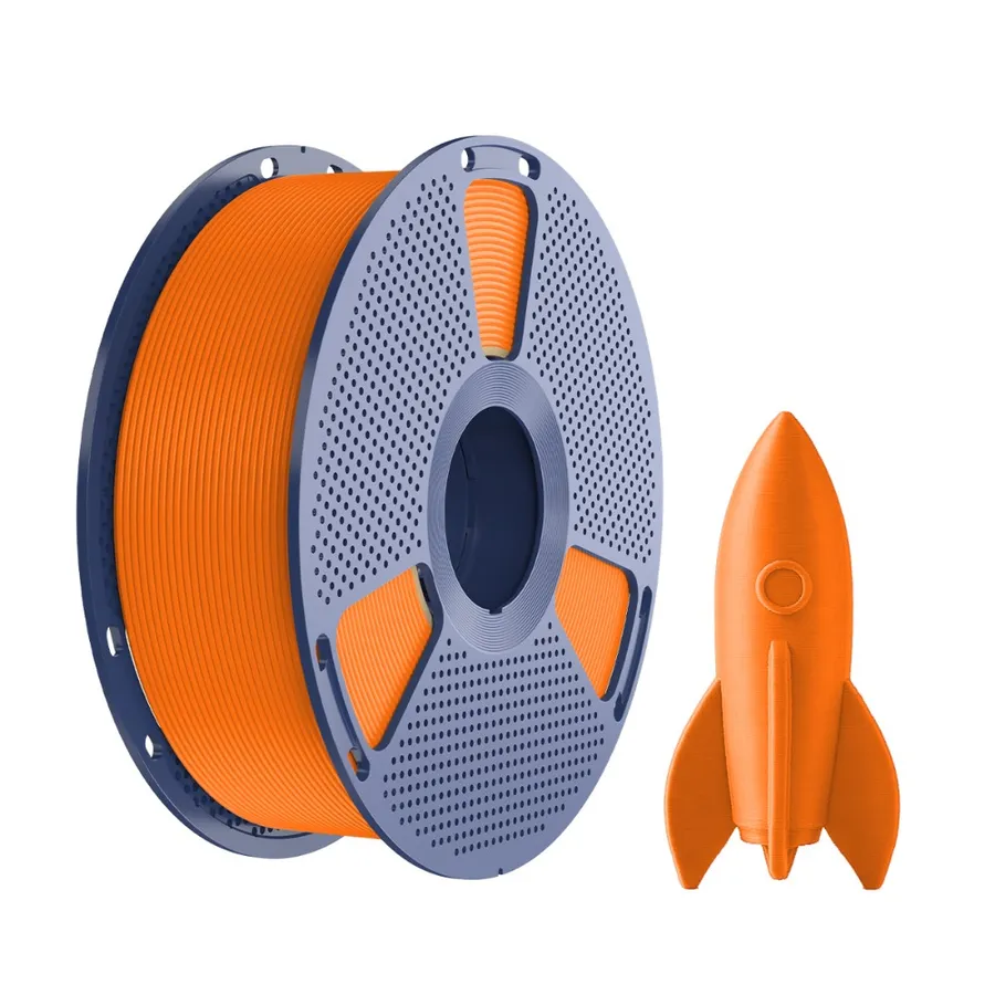Filamento Impressão 3D Sunlu Pla High Speed Laranja Sunny 1kg