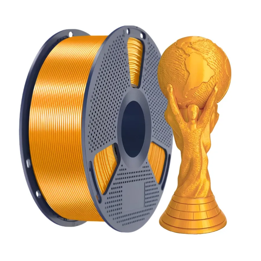 Filamento Impressão 3D Sunlu Pla+ Silk Latão 1kg