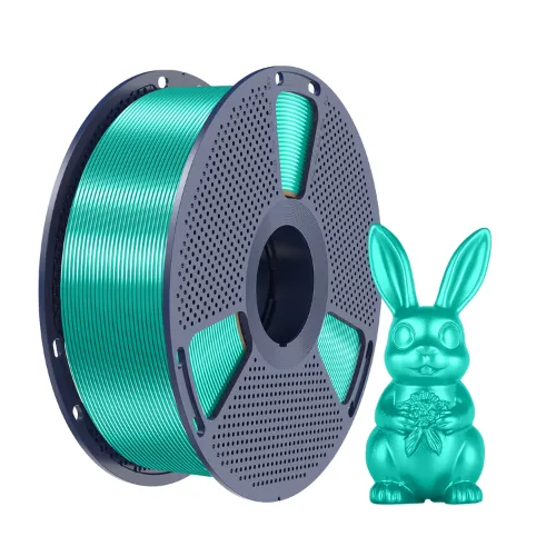 Filamento Impressão 3D Sunlu Pla+ Silk Verde 1kg