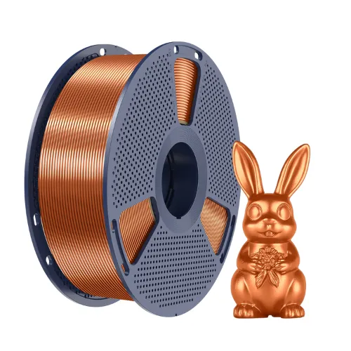 Filamento Impressão 3D Sunlu Pla+ Silk Vermelho Cobre 1kg