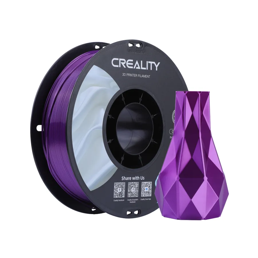Filamento PLA CR-Silk Creality 1.75mm 1kg - Roxo