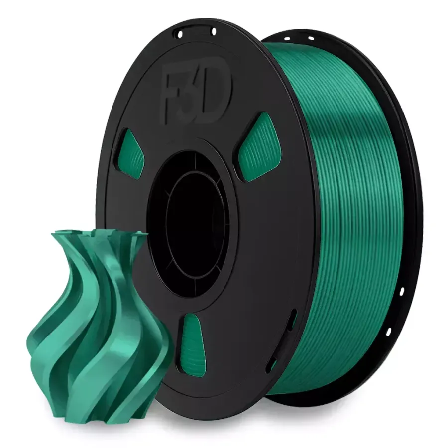 Filamento PLA Silk Verde Esmeralda